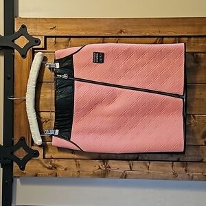 Sportalm Quilted Neoprene Skirt Pink/Black Medium